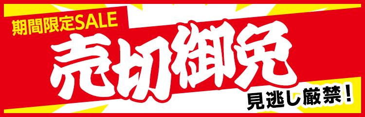 期間限定SALE
