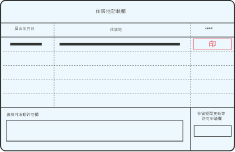 在留カード・裏