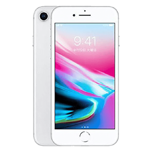 超歓迎格安iPhone 8 シルバー 128 GB UQ mobile スマートフォン本体