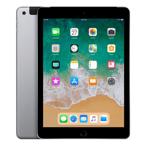 iPad 第6世代 Wi-Fi＋Cellularモデル SIMフリーシルバー-